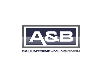 A&B Bauunternehmung GmbH logo design by oke2angconcept