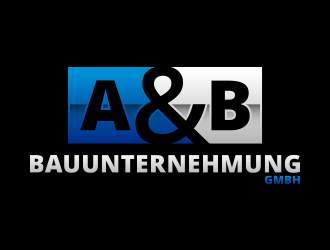 A&B Bauunternehmung GmbH logo design by lexipej