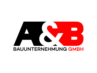 A&B Bauunternehmung GmbH logo design by daanDesign