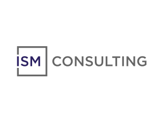 ISM Consulting logo design by puthreeone