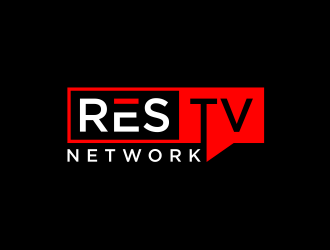Res TV Network logo design by GassPoll