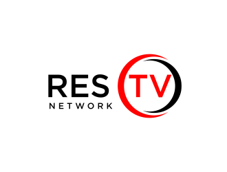 Res TV Network logo design by GassPoll
