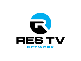 Res TV Network logo design by GassPoll