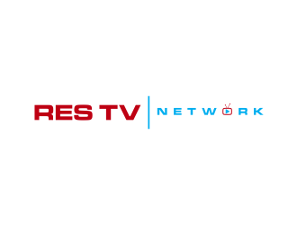 Res TV Network logo design by GassPoll