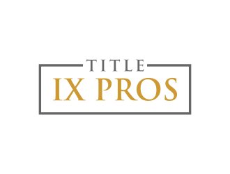 Title IX Pros logo design by p0peye