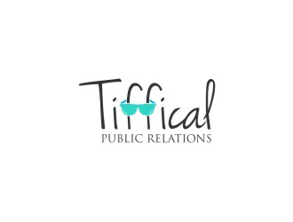 Tiffical Public Relations  logo design by bombers