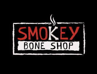 Smokey Bone Shop logo design by iamjason