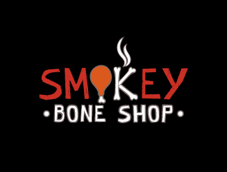 Smokey Bone Shop logo design by iamjason