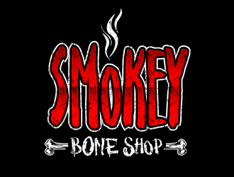 Smokey Bone Shop logo design by Cekot_Art