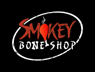 Smokey Bone Shop logo design by art84