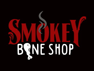 Smokey Bone Shop logo design by AamirKhan