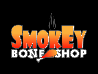 Smokey Bone Shop logo design by art84