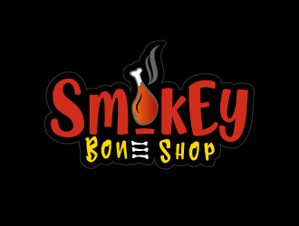 Smokey Bone Shop logo design by MUSANG