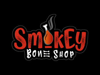 Smokey Bone Shop logo design by MUSANG