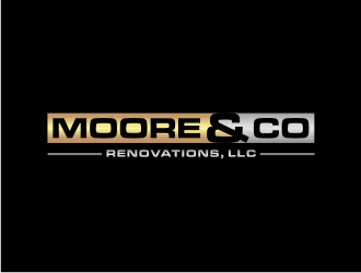 Moore & Co Renovations, LLC logo design by johana