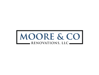 Moore & Co Renovations, LLC logo design by Sheilla