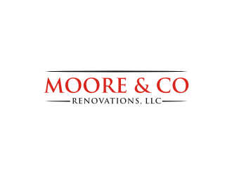 Moore & Co Renovations, LLC logo design by Sheilla