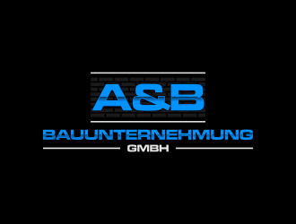 A&B Bauunternehmung GmbH logo design by dodihanz