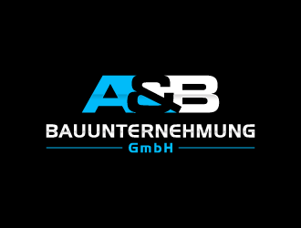 A&B Bauunternehmung GmbH logo design by mhala