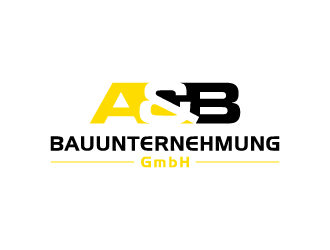 A&B Bauunternehmung GmbH logo design by mhala