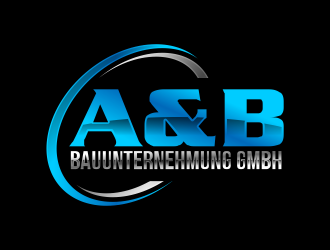 A&B Bauunternehmung GmbH logo design by Gwerth
