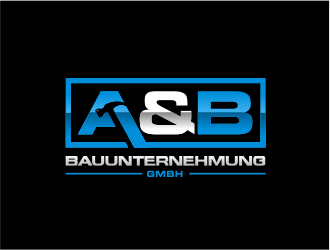 A&B Bauunternehmung GmbH logo design by kimora