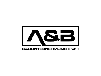 A&B Bauunternehmung GmbH logo design by Barkah