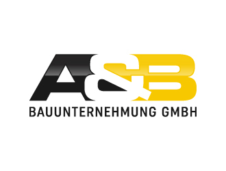 A&B Bauunternehmung GmbH logo design by akilis13