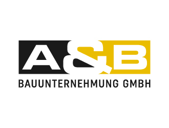 A&B Bauunternehmung GmbH logo design by akilis13