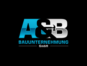 A&B Bauunternehmung GmbH logo design by yunda