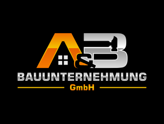 A&B Bauunternehmung GmbH logo design by Gopil
