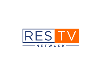 Res TV Network logo design by Artomoro