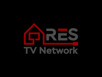 Res TV Network logo design by Gwerth