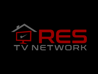 Res TV Network logo design by Gwerth