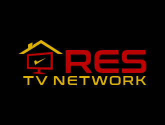 Res TV Network logo design by Gwerth