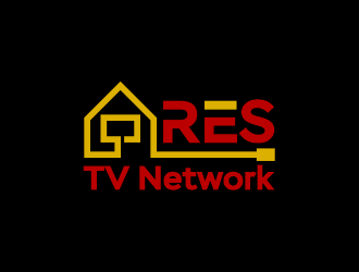 Res TV Network logo design by Gwerth