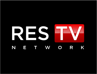 Res TV Network logo design by evdesign
