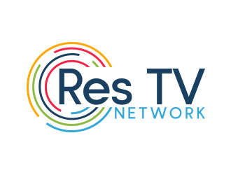 Res TV Network logo design by daanDesign