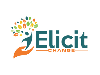Elicit Change  logo design by AamirKhan