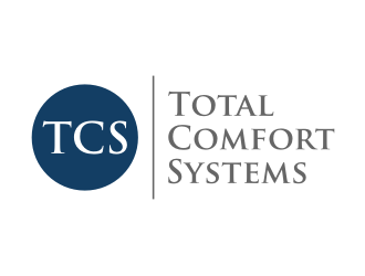 Total Comfort Systems  logo design by puthreeone