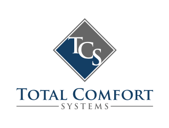 Total Comfort Systems  logo design by puthreeone