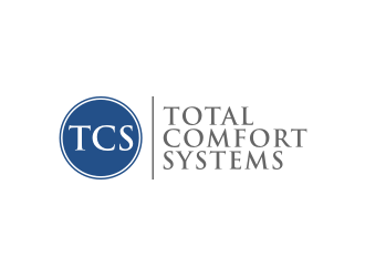 Total Comfort Systems  logo design by johana