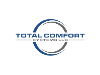Total Comfort Systems  logo design by johana