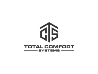 Total Comfort Systems  logo design by bombers
