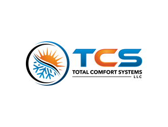 Total Comfort Systems  logo design by GassPoll