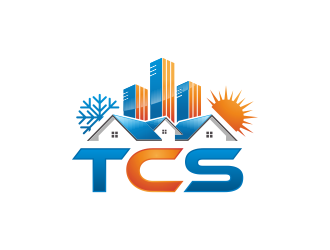 Total Comfort Systems  logo design by GassPoll