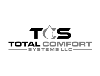 Total Comfort Systems  logo design by puthreeone