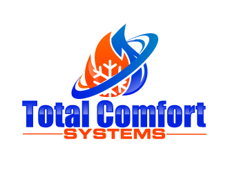Total Comfort Systems  logo design by AamirKhan