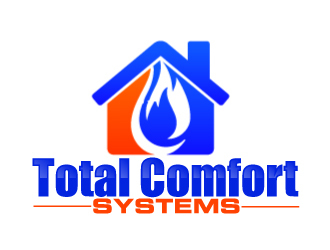 Total Comfort Systems  logo design by AamirKhan