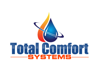Total Comfort Systems  logo design by AamirKhan